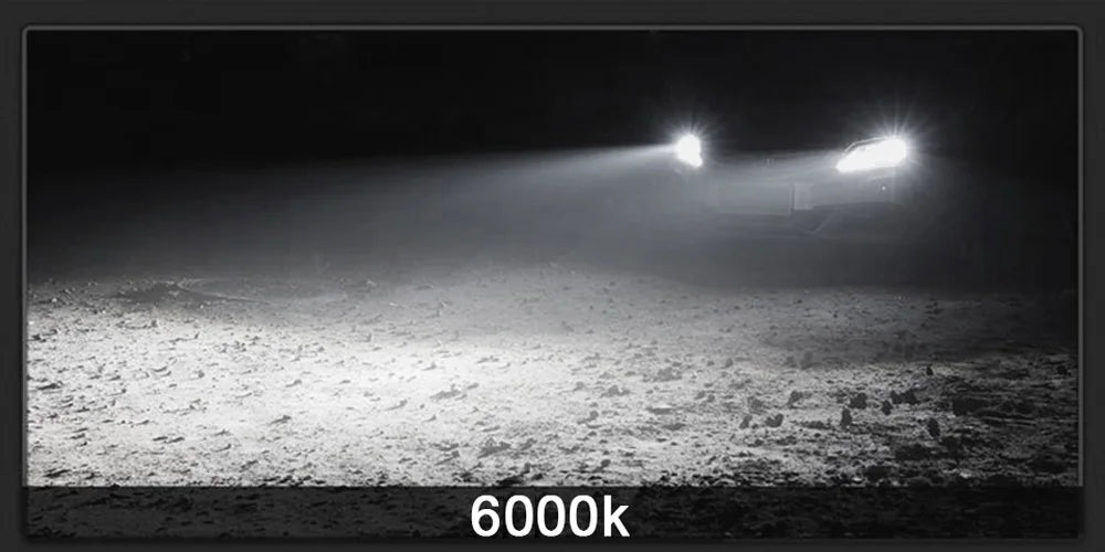 2Pcs Car HB3 LED Bulbs 9005 9006 HB4 Headlight Fog Bulb Lamp Light 6000K  White Automotive Fog Lights Turbo Mini Lamp Headlights