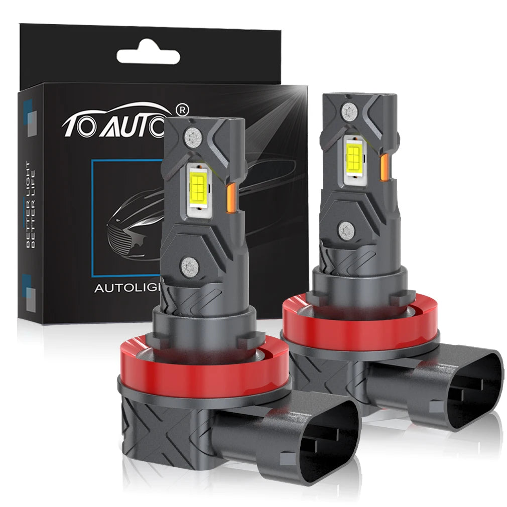 20000LM H11 LED Canbus H8 H9 H16JP 9005 HB3 9006 HB4 LED Car Headlight Bulb Canbus Super Bright 6000K 12V 24V Fog Lamps