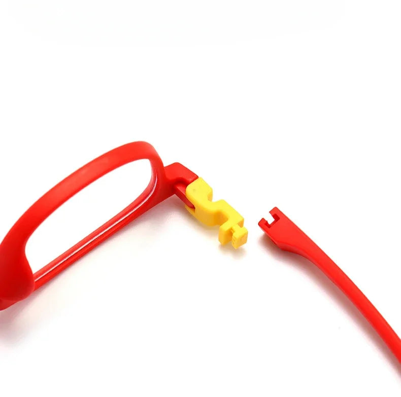 Kids Anti-blue Light Glasses Removable Silicone Children Boys Girls Computer Eyeglasses Ultra Light Frame Eye Protection Eyewear