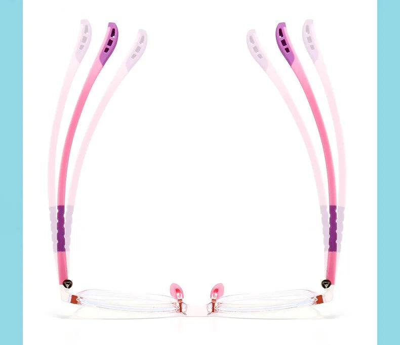 Anti Blue Rays Adolescent Prescription Glasses For The Nearsighted TR90 Safety Boy Girl Short-sight Eyewear 0 -0.5 -0.75 To -6.0