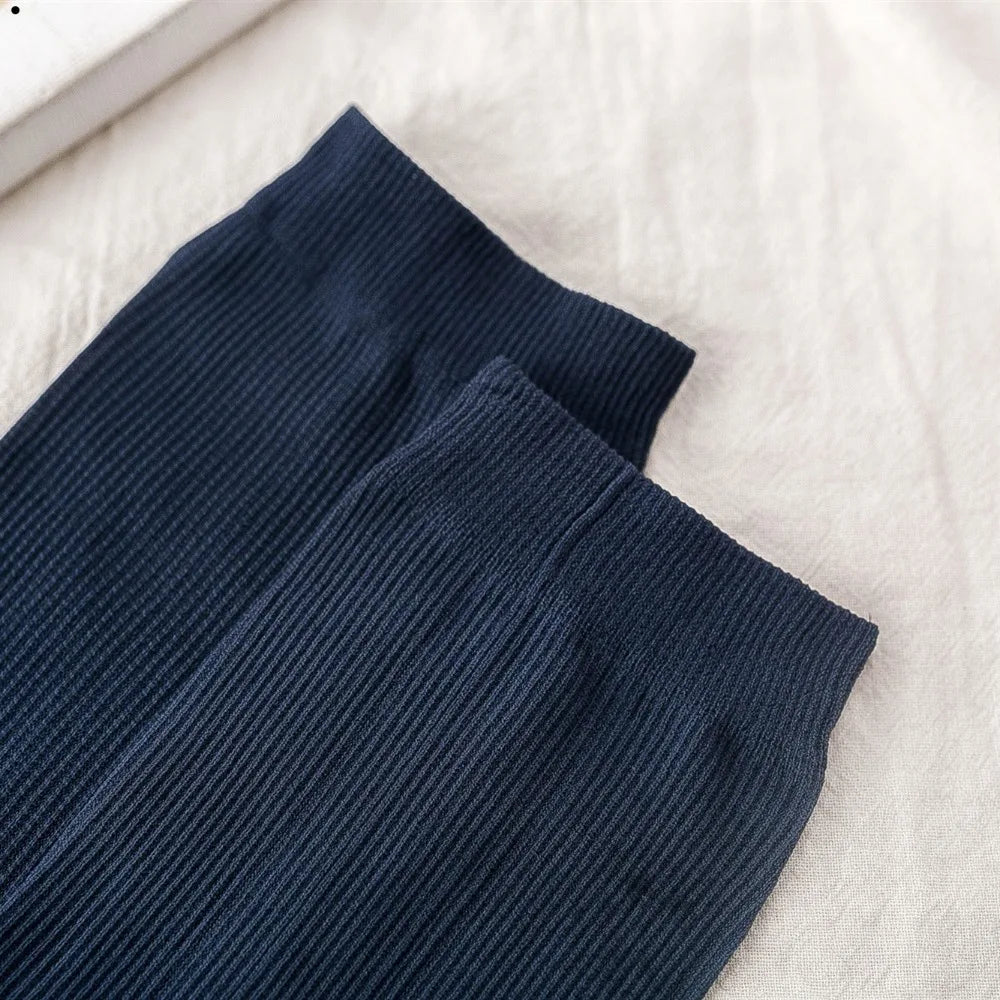 10pairs Men Ice Silk Socks Summer Spring Ultra-thin Socks Solid Business Socks Breathable Soft Socks Ankle Bamboo Fiber Socks