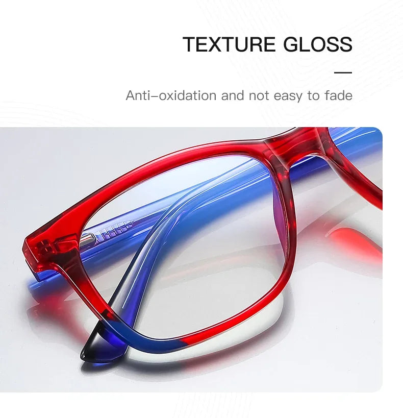 CLLOIO Ultralight Kids Myopia Learn Eyewear Fashion Blue Light Blocking Glasses Teenagers Children Optical Frame