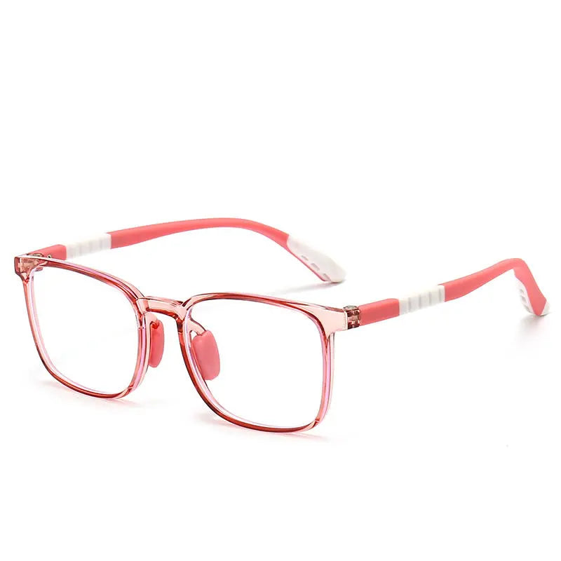 Anti Blue Rays Adolescent Prescription Glasses For The Nearsighted TR90 Safety Boy Girl Short-sight Eyewear 0 -0.5 -0.75 To -6.0