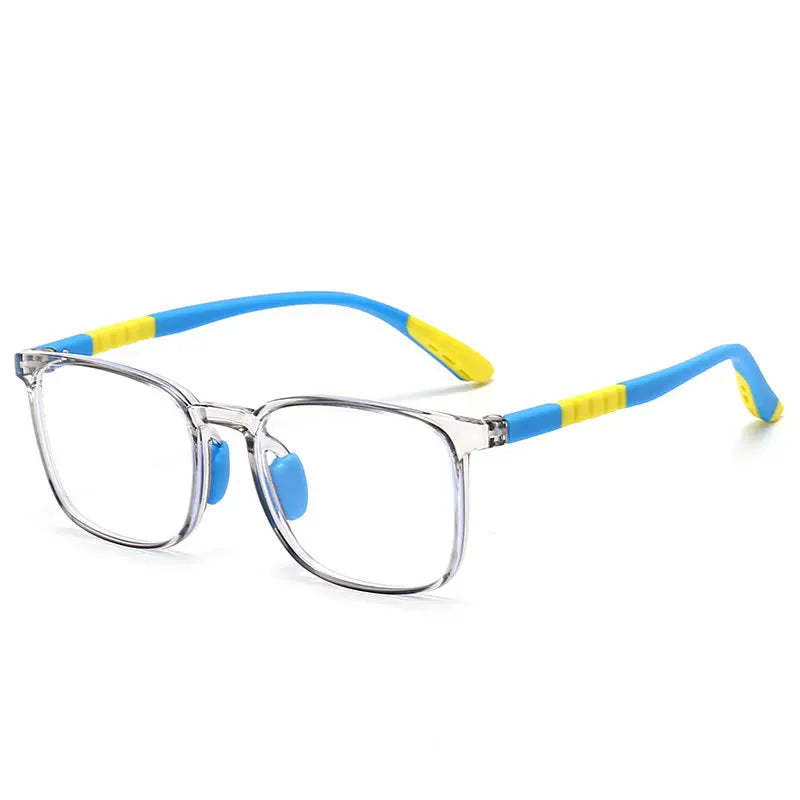 Anti Blue Rays Adolescent Prescription Glasses For The Nearsighted TR90 Safety Boy Girl Short-sight Eyewear 0 -0.5 -0.75 To -6.0