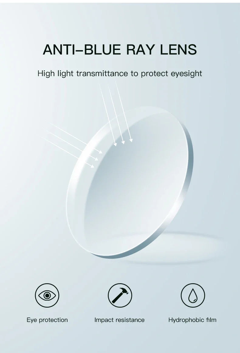 CLLOIO Ultralight Kids Myopia Learn Eyewear Fashion Blue Light Blocking Glasses Teenagers Children Optical Frame