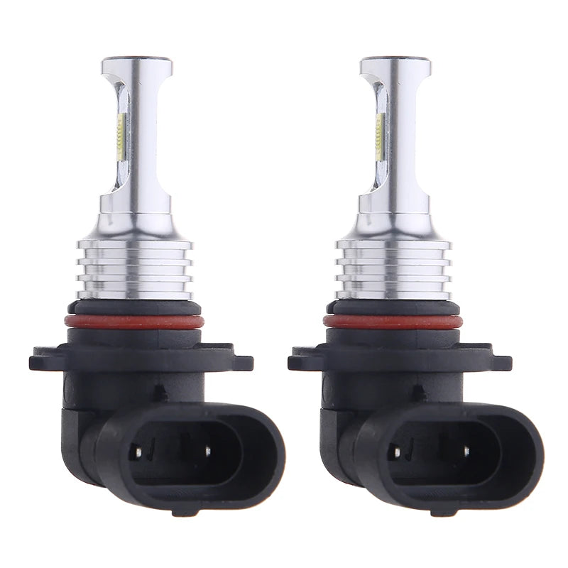 2Pcs Car HB3 LED Bulbs 9005 9006 HB4 Headlight Fog Bulb Lamp Light 6000K  White Automotive Fog Lights Turbo Mini Lamp Headlights