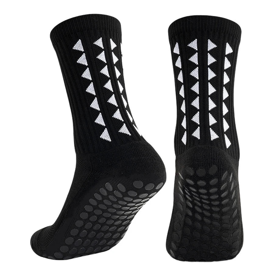 6Pairs men women football grip socks towel bottom sport socks rugby soccer cycling running Exercise athletic socks
