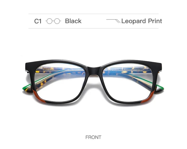 CLLOIO Ultralight Kids Myopia Learn Eyewear Fashion Blue Light Blocking Glasses Teenagers Children Optical Frame