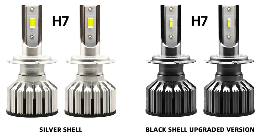 Infitary H7 H4 LED Car Headlights H11 H1 9005 9006 Lamp for Auto 6500K Super Bright Bulbs Automobile Accessories Kits Moto Light