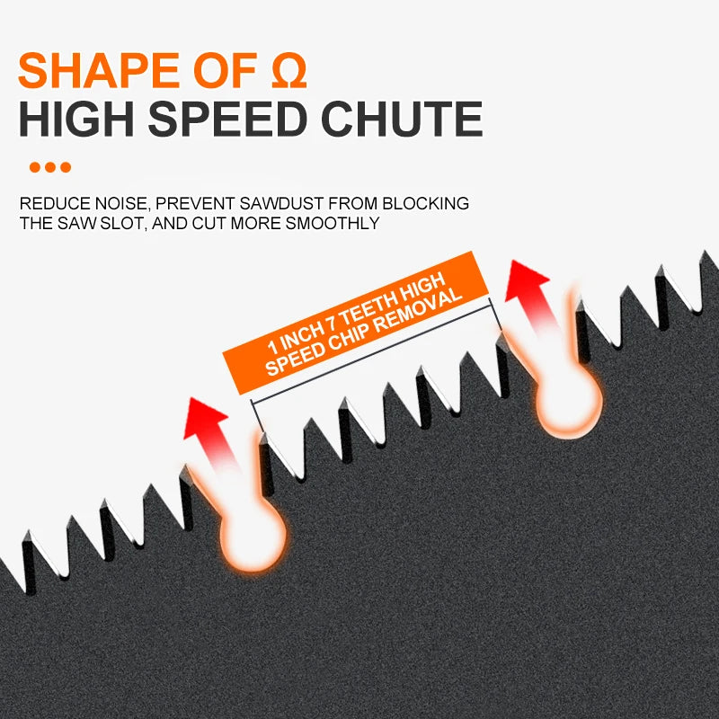 AIRAJ Folding Saw Woodworking Folding hacksaw Multifunction Cutting Wood Sharp Camping Garden Prunch Saw Tree Chopper Knife Hand