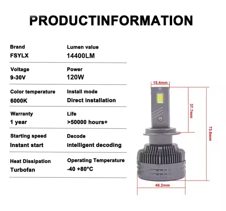 K13 max H7 H1 H11 Led Lamp 3 Copper Tube Led Light For Car Light Fog Light H7 H11 HB3 9005 Led Headlight Bulb