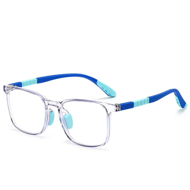 Anti Blue Rays Adolescent Prescription Glasses For The Nearsighted TR90 Safety Boy Girl Short-sight Eyewear 0 -0.5 -0.75 To -6.0