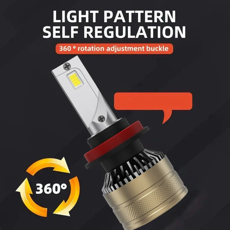 Heyword High Power CSP H4 H7 LED 390W 129000LM H1 H8 H9 H11 Car LED Light Bulbs 9005 HB3 9006 HB4 9012 HIR2 Auto Fog Lamp 6000K