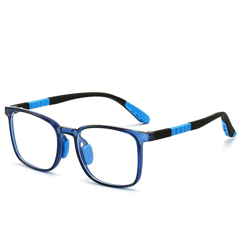 Anti Blue Rays Adolescent Prescription Glasses For The Nearsighted TR90 Safety Boy Girl Short-sight Eyewear 0 -0.5 -0.75 To -6.0