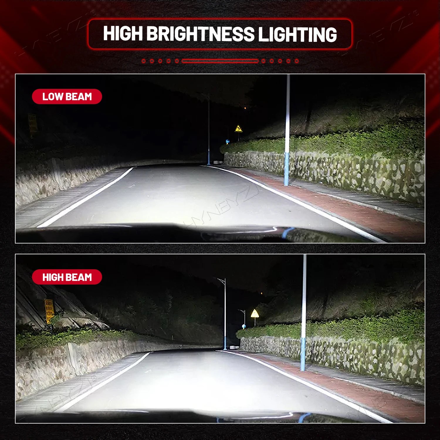 HYNBYZJ H4 H7 LED CANBUS H11 H1 H3 9005 HB3 9006 HB4 9007 9008 9012 LED Headlights 1500W High Power  6000K Car Headlamp Buld
