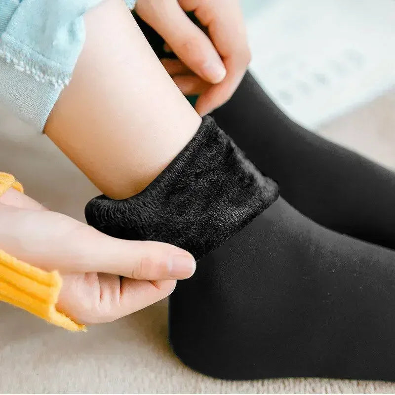 1/2/4/5Pair New Women Winter Thicken Warm Short Socks Thermal Cashmere Wool Socks Nylon Snow Velvet Boots Home Floor Calcetines