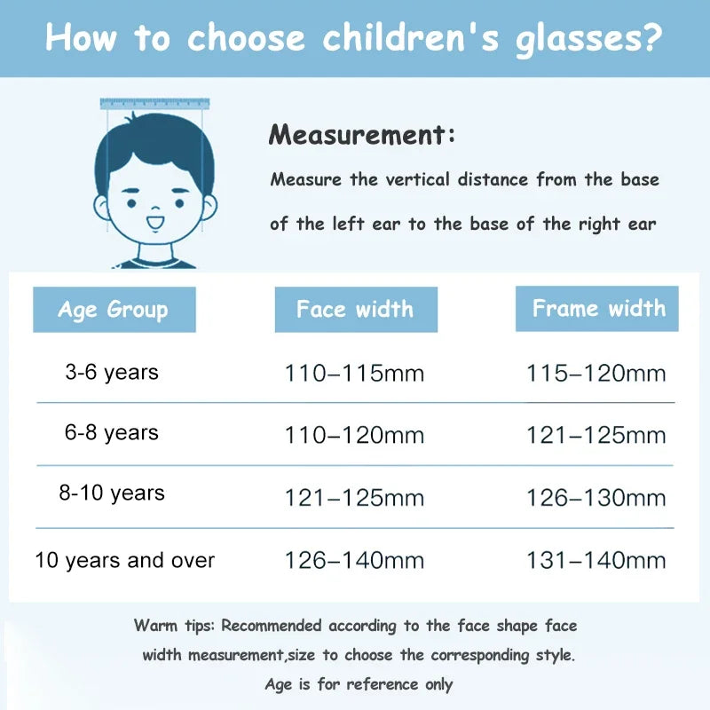 CLLOIO Ultralight Kids Myopia Learn Eyewear Fashion Blue Light Blocking Glasses Teenagers Children Optical Frame