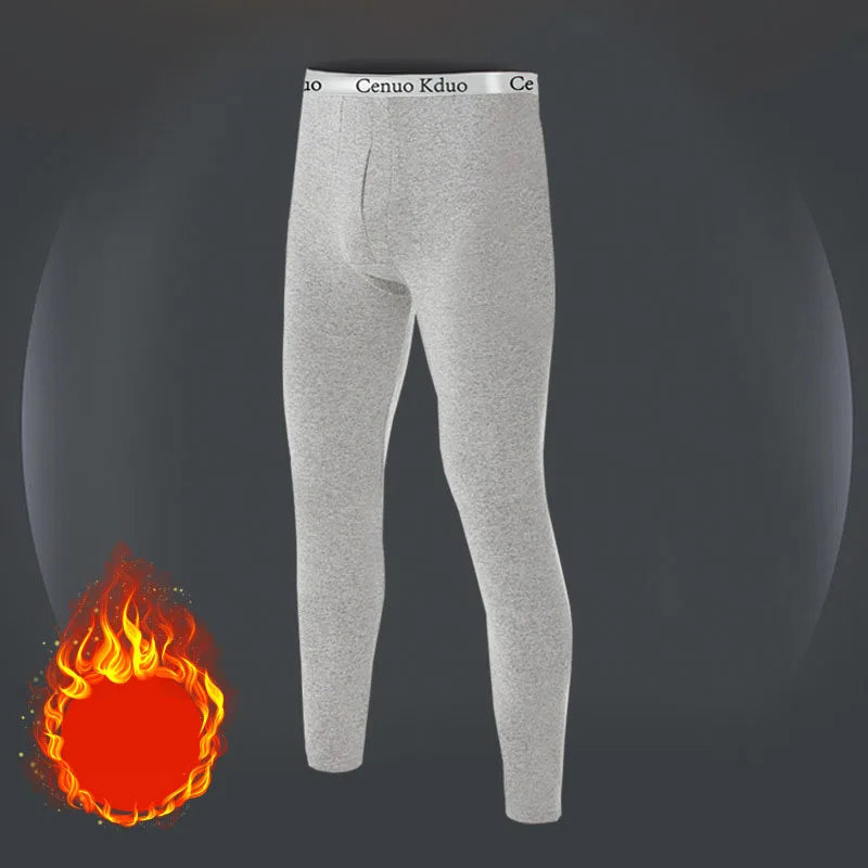 2025 New Men's Tight Sports Pants Slim Pants Autumn And Winter Thermal Pants Plush High Stretch Quick Drying Compression Pants
